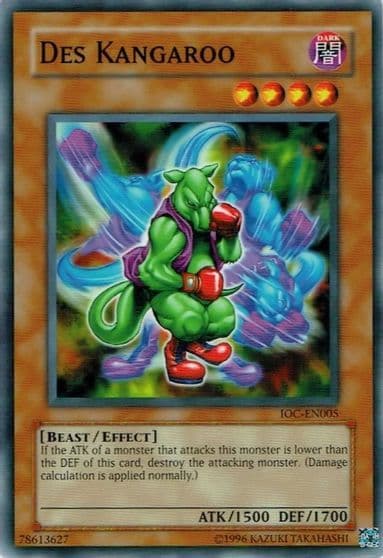 Des Kangaroo Invasion of Chaos (Worldwide English) Yu-Gi-Oh! card