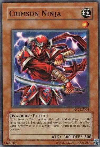 Crimson Ninja Invasion of Chaos (Worldwide English) Yu-Gi-Oh! card