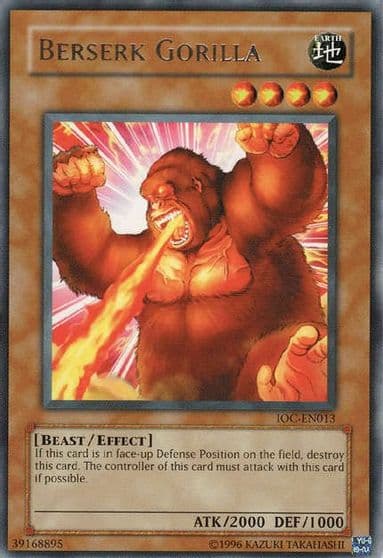 Berserk Gorilla Invasion of Chaos (Worldwide English) Yu-Gi-Oh! card