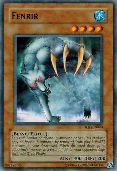 Fenrir Invasion of Chaos (Worldwide English) Yu-Gi-Oh! card