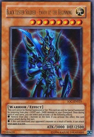 Black Luster Soldier Envoy of the Beginning Invasion of Chaos (Worldwide English) Yu-Gi-Oh! card