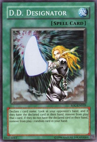 DD Designator Invasion of Chaos (Worldwide English) Yu-Gi-Oh! card