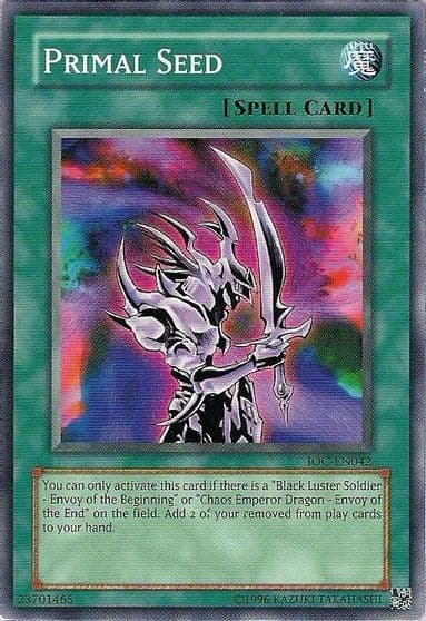 Primal Seed Invasion of Chaos (Worldwide English) Yu-Gi-Oh! card