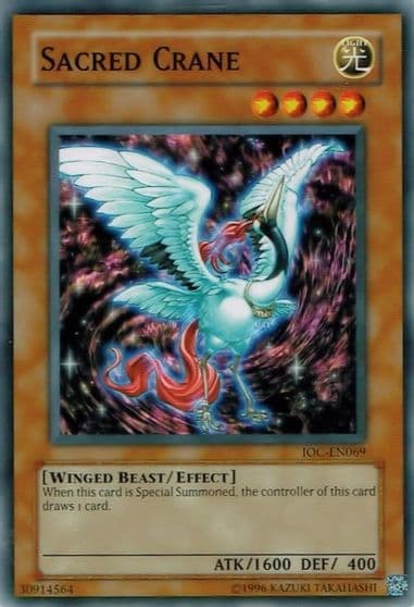 Sacred Crane Invasion of Chaos (Worldwide English) Yu-Gi-Oh! card
