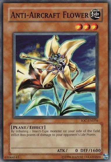 Anti Aircraft Flower Invasion of Chaos (Worldwide English) Yu-Gi-Oh! card