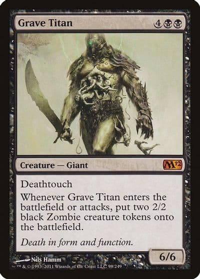 Grave Titan Magic 2012 (M12) Magic card