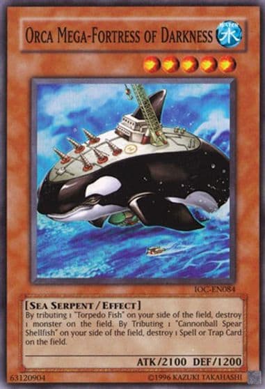 Orca Mega Fortress of Darkness Invasion of Chaos (Worldwide English) Yu-Gi-Oh! card