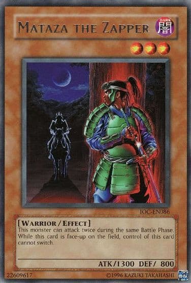 Mataza the Zapper Invasion of Chaos (Worldwide English) Yu-Gi-Oh! card
