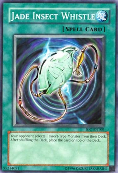 Jade Insect Whistle Invasion of Chaos (Worldwide English) Yu-Gi-Oh! card