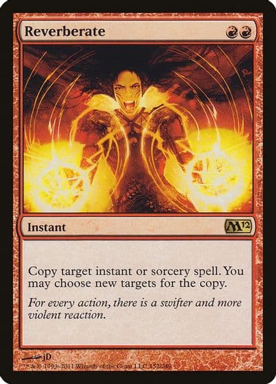 Reverberate Magic 2012 (M12) Magic card