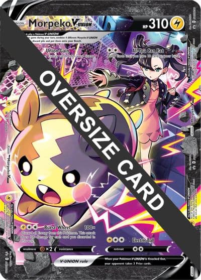Morpeko V-Union (SWSH287-290) Jumbo Cards Pokemon card