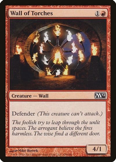 Wall of Torches Magic 2012 (M12) Magic card