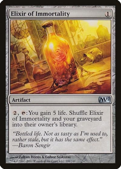 Elixir of Immortality Magic 2012 (M12) Magic card