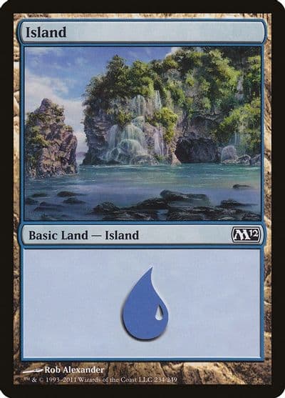 Island 234 Magic 2012 (M12) Magic card