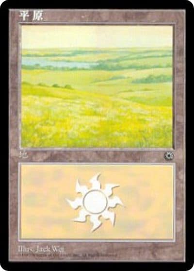 Plains CS Alternate Art 197s Portal Magic card