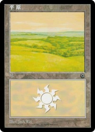 Plains CS Alternate Art 198s Portal Magic card