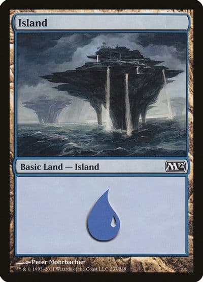 Island 237 Magic 2012 (M12) Magic card
