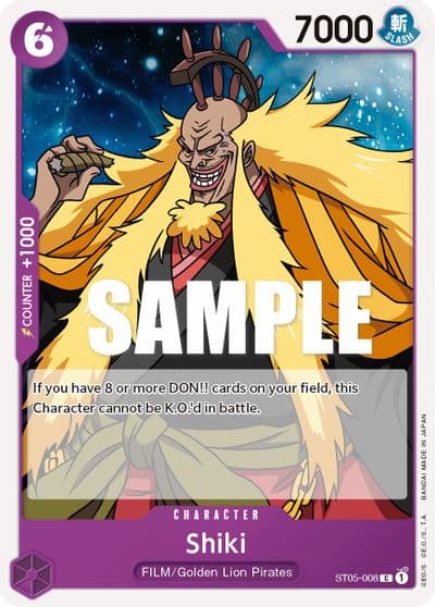 Shiki Starter Deck 5: Film Edition One Piece card