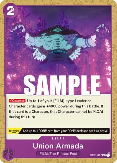 Union Armada Starter Deck 5: Film Edition One Piece card