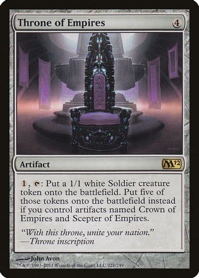 Throne of Empires Magic 2012 (M12) Magic card