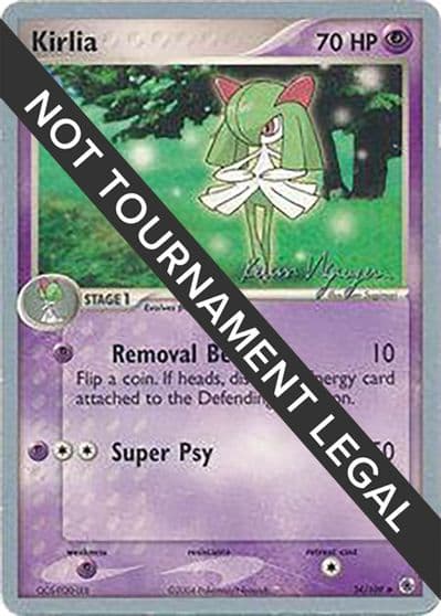 Kirlia - 2004 (Kevin Nguyen) World Championship Decks Pokemon card