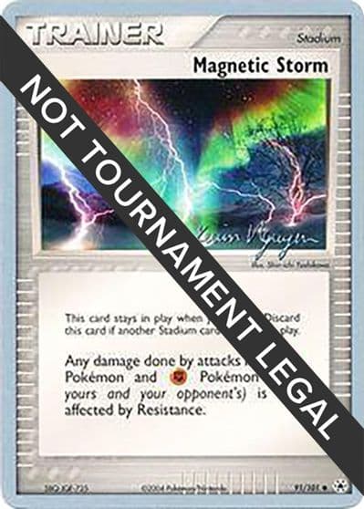 Magnetic Storm - 2004 (Kevin Nguyen) World Championship Decks Pokemon card