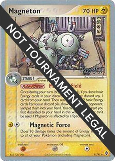 Magneton - 2004 (Reed Weichler) World Championship Decks Pokemon card