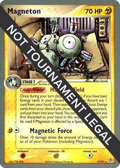 Magneton - 2004 (Kevin Nguyen) World Championship Decks Pokemon card