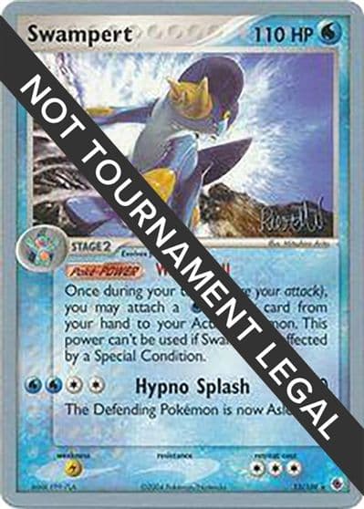 Swampert - 2004 (Reed Weichler) World Championship Decks Pokemon card