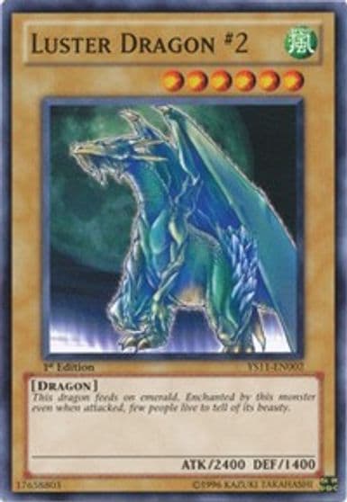 Luster Dragon 2 Starter Deck: Dawn of the Xyz Yu-Gi-Oh! card