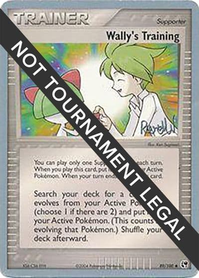 Wally's Training - 2004 (Reed Weichler) World Championship Decks Pokemon card