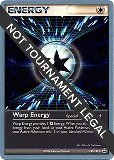Warp Energy - 2004 (Chris Fulop) World Championship Decks Pokemon card