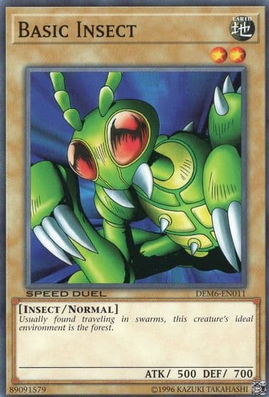 Basic Insect Speed Duel Demo Deck 2020 Yu-Gi-Oh! card