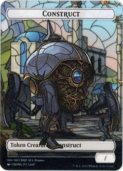 Construct Token SEA Exclusive The Brothers' War Magic card