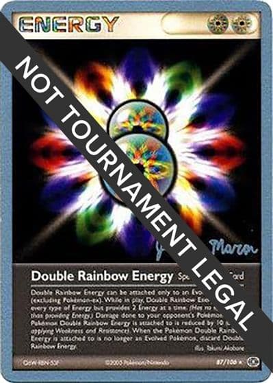 Double Rainbow Energy - 2005 (Jeremy Maron) World Championship Decks Pokemon card
