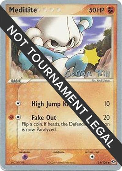 Meditite - 2005 (Curran Hill) World Championship Decks Pokemon card