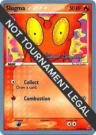 Slugma - 2005 (Michael Gonzalez) World Championship Decks Pokemon card