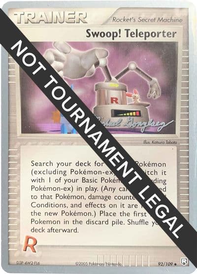 Swoop! Teleporter - 2005 (Michael Gonzalez) World Championship Decks Pokemon card