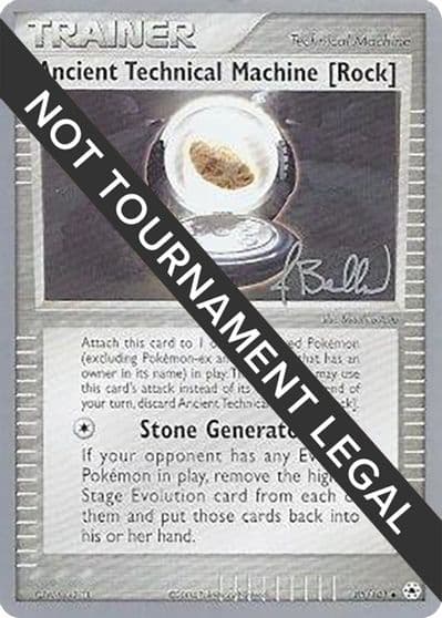 Ancient Technical Machine [Rock] - 2006 (Jimmy Ballard) World Championship Decks Pokemon card