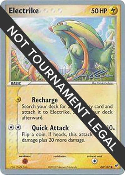 Electrike - 2006 (Jason Klaczynski) World Championship Decks Pokemon card