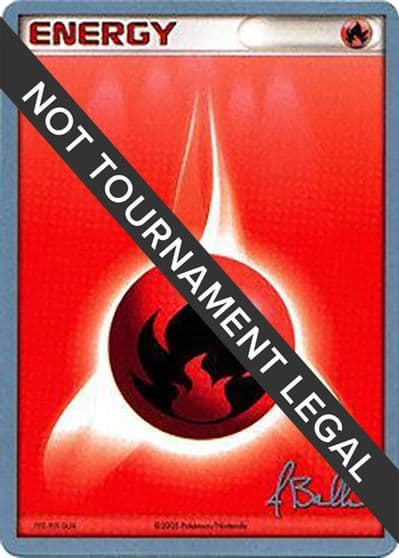 Fire Energy - 2006 (Jimmy Ballard) World Championship Decks Pokemon card