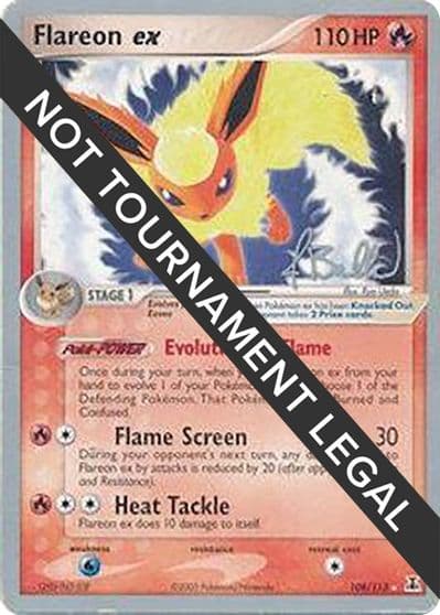 Flareon ex - 2006 (Jimmy Ballard) World Championship Decks Pokemon card