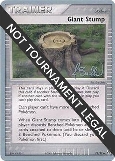 Giant Stump - 2006 (Jimmy Ballard) World Championship Decks Pokemon card