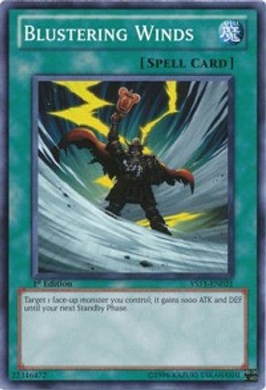 Blustering Winds Starter Deck: Dawn of the Xyz Yu-Gi-Oh! card
