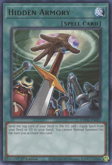Hidden Armory Amazing Defenders Yu-Gi-Oh! card