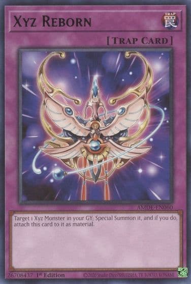 Xyz Reborn Amazing Defenders Yu-Gi-Oh! card