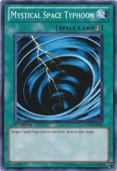 Mystical Space Typhoon Starter Deck: Dawn of the Xyz Yu-Gi-Oh! card