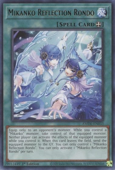 Mikanko Reflection Rondo Amazing Defenders Yu-Gi-Oh! card