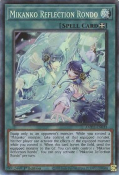 Mikanko Reflection Rondo CR Amazing Defenders Yu-Gi-Oh! card