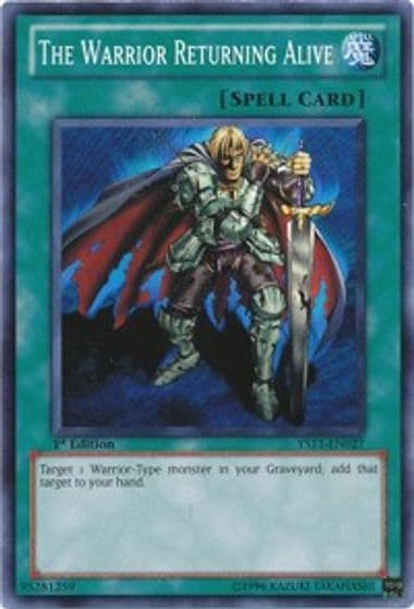 The Warrior Returning Alive Starter Deck: Dawn of the Xyz Yu-Gi-Oh! card